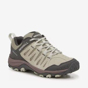 Merrell Crosslander 3 Trail Shoes Women’s 9 Taupe Gray Suede Hiking Traction